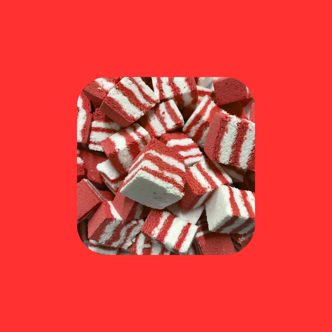 Christmas Foaming Bath Rocks