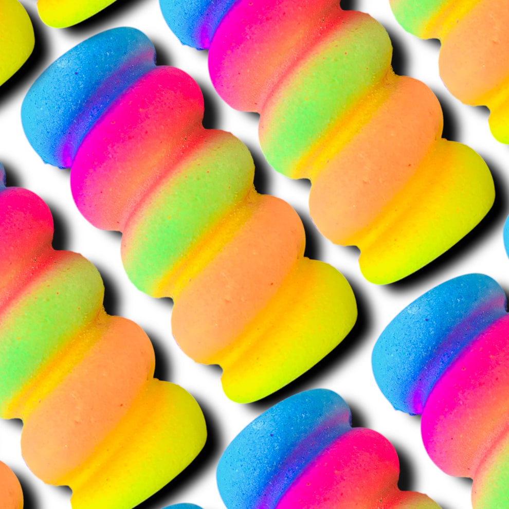 Neon Spiral Bath Bomb