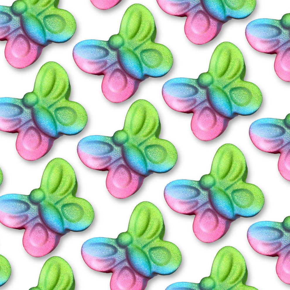 Neon Butterfly Bath Bomb